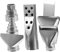 Veemoon 7Pcs Hot Air Soldering Nozzles Kit Air Soldering Accessories for Hot Air Tools Easy to Install for Various Hot