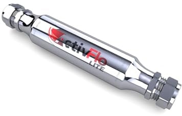 ActivFlo Lite Water Conditioner, 15mm Connections, 158mm Length, Chrome Finish