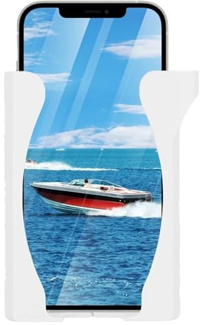Supporto per cellulare per barca, supporto marittimo per smartphone, supporto sicuro per barche – adatto per kayak, vela, crociere, yacht, golf car, sci, parabrezza