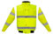 ART.MAS Winterjacke Arbeitsjacke Pilotenjacke Warnweste Warnschutzjacke 2in1(FLASH-SH-J-GELB) (2XL)