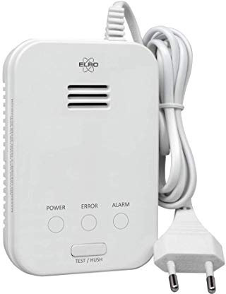 ELRO FG4000P Rilevatore di gas naturale (metano) Rilevatore di gas - 230V - Bianco