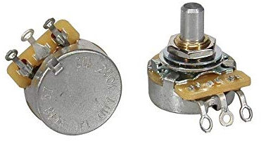 Fender CTS250-A57 Potentiometer 250 K Audio Lautstärke Solid Shaft für E-Gitarre oder E-Bass