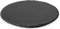 Aurora Store Piatto Piano Tondo Ardesia Nero Pietra Naturale da Sushi Ristorante Cucina Vassoio Tagliere Portata (20 cm)