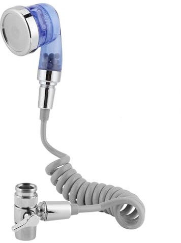 Accesorio para rociador de Manguera para Fregadero Conjunto de Ducha de Mano para Lavabo Accesorio para rociador de Manguera para Fregadero para Lavar el Cabello Ducha para Mascotas baño Limpieza
