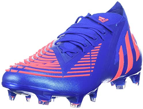 adidas Predator Edge.1 Firm Ground Cleats, Hi-res Blue/Turbo/Hi-res Blue, 40 EU