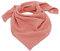 nanito Schal Halstuch Babyhalstuch Kinderschal Musselin Musselintuch Farbwahl Kinder Kinderhalstuch Baby Junge Mädchen Spucktuch Tuch 100% Bio Baumwolle 45 x 45 cm (salmon)