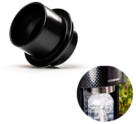 mixcover Adaptateur PET compatible avec les appareils à gazéifier - Pour gazéifier l'eau dans les petites bouteilles en PET