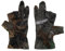 eMagTech 1 Paar 3 Niedrige Fingerlose Angelhandschuhe für Männer Jagd Kajak Wandern Camouflage Sommer Anti-Rutsch Absorbieren Feuchtigkeit Schnell trocknend Leicht Elastisch Gestrickt Silikon