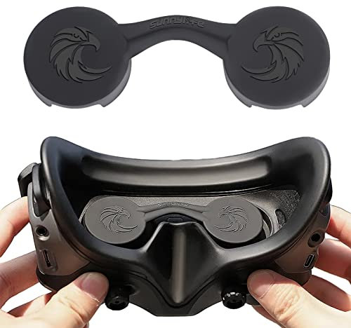 Goggles 2/3 Objektivschutz für DJI Avata Goggles V2 3 FPV Drohne Zubehör Silikon Objektiv Abdeckung Kappe Staubdicht Sonnenschutz