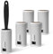 KEPLIN Lint Roller, 5 Sticky Replacement Heads with 1 Handle, Total 400 Easy Peel Sheets, Quickly Removes Animal Fur, Cat & Dog Hair, Dust & Fluff from Clothes, Furniture, Carpet (5 Pack / 400 Sheets)