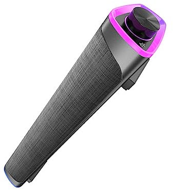 PartyKindom Lautsprecher Kabelgebundene Soundbar Stereo-soundbar Musikspieler Stereoanlagen Stoff Rechner