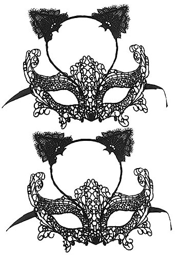 SHERCHPRY 1 Halloween Tanzmaske Halbmaske Spitzenmaske Frauen Weibliche Maskerademaske