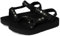 Teva Midform Leder Sandalen Universal Nieten schwarz
