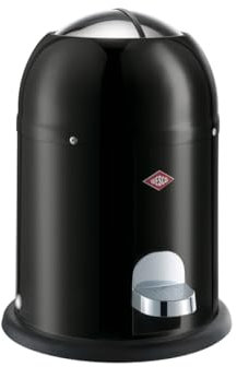 WESCO Mini Master Poubelle 6 l, Noire, 26,4 x 26,4 x 36 cm