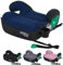 FableKids Booster seat car Children Isofix | 3-Point Safety Harness | Booster seat up to 5 Years | car seat for Children 125-150cm with Cup Holder | ECE R129/03 | Blue