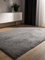 benuta Basic Hochflorteppich Teppich Wohnzimmer Sohari - Grau 300x400 cm - Minimalistischer Look - Weich & Waschbar - Für Schlafzimmer, Flur oder Esszimmer - Geeignet für Fußbodenheizung