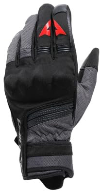 Dainese - Teyde Gore-Tex Gloves, wasserdichte Motorradhandschuhe, Mann, Schwarz/Iron-Gate, L