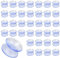 50 PCS Double Sided Suction Cups 20mm PVC Plastic Suckers Clear Suction Pads Non-Slip Suckers for Kitchen Bathroom Glass Table Home Organization