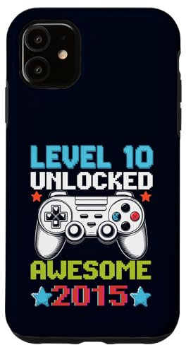 Fantastisch seit dem 10. Geburtstag von Level 10 Unlocked Gaming im Jahr 2015 Hülle für iPhone 11