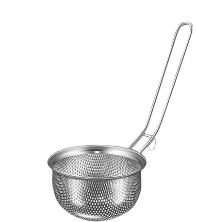 Hot Pot Strainer Scoop,Kitchen Cooking Mesh Food Strainer Ladle - Cooking Utensils, Slotted Scoop, Frying Basket for Hotpot Rinsing Straining Cooking