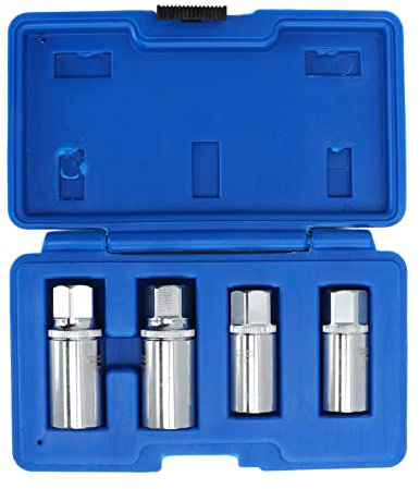 Drive Socket Stud Screw Extractor Tool 1/2in Bolt Extractor 6 8 10 12mm Sleeve r Installer Kit Spark Plug Extraction Socket Set