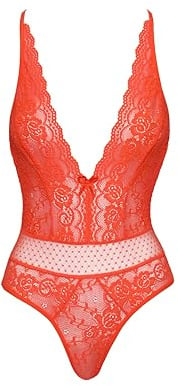 COTTELLI Fantasy Body - mit zarten Pünktchen-Tüll |1er Pack