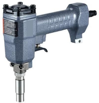 Pneumatic Trim Finish Pin Gun Nailer Air Upholstery Decorative Nail Gun for Leather Sofa Furniture Woodworking 6.3-20.3MM with High Efficiency(750)