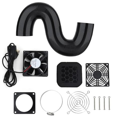 3D Printer Exhaust Fan Fumes Extraction Kits for 3D Printer Enclosure with Exhaust Fan Interfaces 3D Printer Accessories