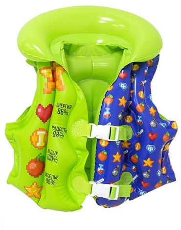 Schwimmweste Baby Ab 1 Jahr - Schwimmhilfe Einstellbare Sicherheits Straps Jungen Und Mädchen Neopren & Epe Schwimmen Jacke Swimming Vest Float Jacket Wassersport Ideale Schrittgurt Schwimmweste