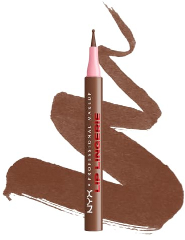 NYX PROFESSIONAL MAKEUP Lip Lingerie Liner Stain, Seamless Make Up with All-Day Stain, Waterproof Lip Stain Finish - Up To No Good