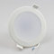 LED Einbaustrahler weiß rund 12 Watt warmweiß 230V - aus Kunststoff mit integriertem Trafo - Einbau-Spot Einbau-Leuchte Deckeneinbaustrahler