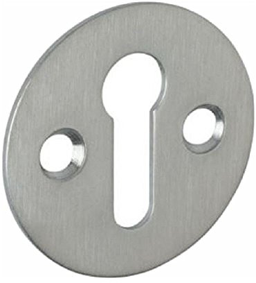 Dzina Victorian Escutcheon Open 32mm Satin Chrome Pack of 1