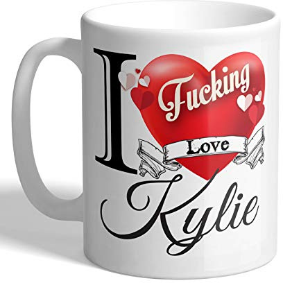 I Love Mugs - I F*cking Love Kylie - Mug, Ceramic, 11fl.oz.