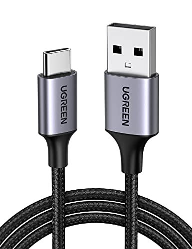 UGREEN 60126 câble USB 1 m USB C USB A Noir, Gris