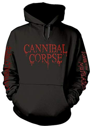 Cannibal Corpse 'Tomb of The Mutilated Explicit' (Black) Pull Over Hoodie (Medium)