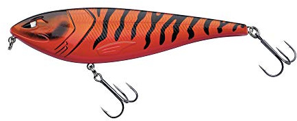 Berkley Zilla Glider Hechtköder – langsam sinkender Glide Bait mit Fusion 19 Drillingshaken – erratische Action mit extrem lautem Rasseln – bleifrei