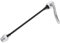 RiToEasysports Bike Spieß, Steel Rollentrainer Fahrrad Compact Bike Hinterrad Schnellspanner Rollentrainer Schnellwechsel Ersatzachse Schnellspanner 190mm für Indoor Cycling