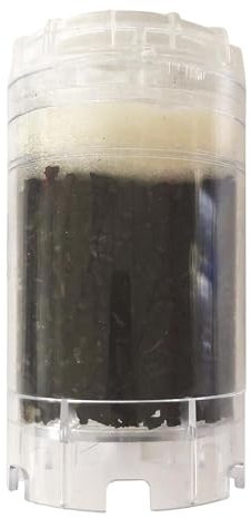 AQUAWATER - 106677 - Cartuccia al carbone attivo naturale da 5 - Compatibile con tutti i portafiltri altezza 5-0,45 kg - Carbone attivo