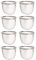 8pcs Loose Leaf Tea Infuser, Stainless Steel Teapot Mesh Strainer, Insert Tea Infuser (6.5 X 5cm)