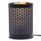 Candle-Brothers elektrische Duftlampe | Duftlampe Flower of Life | Aromalampe für Duftwachs | Raumduft Elektrisch | Schwarze Duftlampe | Lampe für Büro, Schlafzimmer, Yoga
