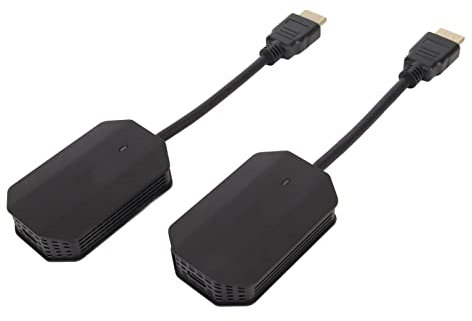 Ricevitore Trasmettitore HDMI, Kit di Estensione Display Wireless WiFi 4K 5G, Specchio dello Schermo Ed Estensione Alla TV per Laptop, PC, Tablet, Proiettore