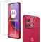 ELECTRO-WEIDEWORLD [2+2] Pellicola Vetro Temperato per Motorola Moto G84 5G + Pellicola Fotocamera, Durezza 9H Anti-riflesso HD Vetro Temperato, Transparente