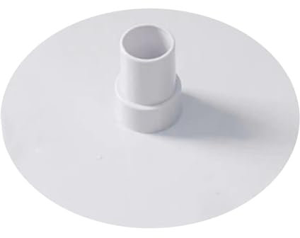 Plaque d'aspirateur d'entretien de piscine | Fixation d'aspirateur pour écumoire | Adaptateur écrémé | Compatible avec aspirateur de piscine dans le sol piscine piscine Vac Skimmer Plaque de rechange
