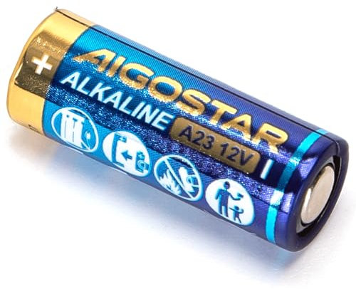Pile alcaline 23 A, 12 V, 1 pièce, idéale pour Les appareils électroniques, Les télécommandes et Les Jouets.