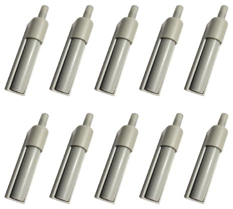 10-Stück Schranktür Dämpfer,softclose Nachrüsten,Schranktüren für Drucköffner Schubladen,Türdämpfer Schrank Vielseitige Drucktüröffner Knallende,Nachrüstung öbelzubehör Soft-Close-Schubladenführung