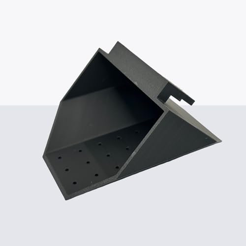 Aquarium-Diffusor – Umweltfreundliche Einfüllhilfe für Wasserwechsel, geeignet für Glasstärken 6-8 mm (klein - bis 50 l Beckengröße empfohlen) - Befestigung an Aquariumscheibe, nachhaltiges Material