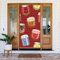 Jam Door Cover for Outdoor Home Yard Garden Decor 90X185CM
