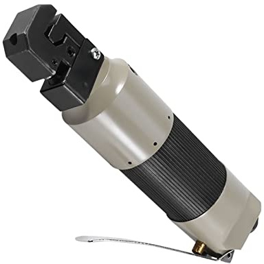 Yinhing Metal Hole Punch, Flange Measuring Tool Punch Flange Tool 5mm Hole Pneumatic Straight Type Down for Plastic Metal Drilling Punching Folding