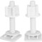 UKCOCO Lot De 2 Vis Pour Abattant De Wc Boulons De Fixation Vis De Réparation Quincaillerie Pour Wc Boulons Et Écrous Robustes Fixations Pour Abattant De Wc Abs