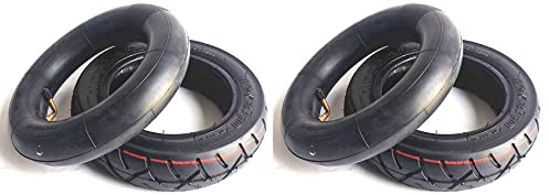 Janasiba 2 Stücke 10X2.5 Speedway Reifen und Set 10 Auf Rennrad Fahrrad Reifen für Zero 10X Roller Teile